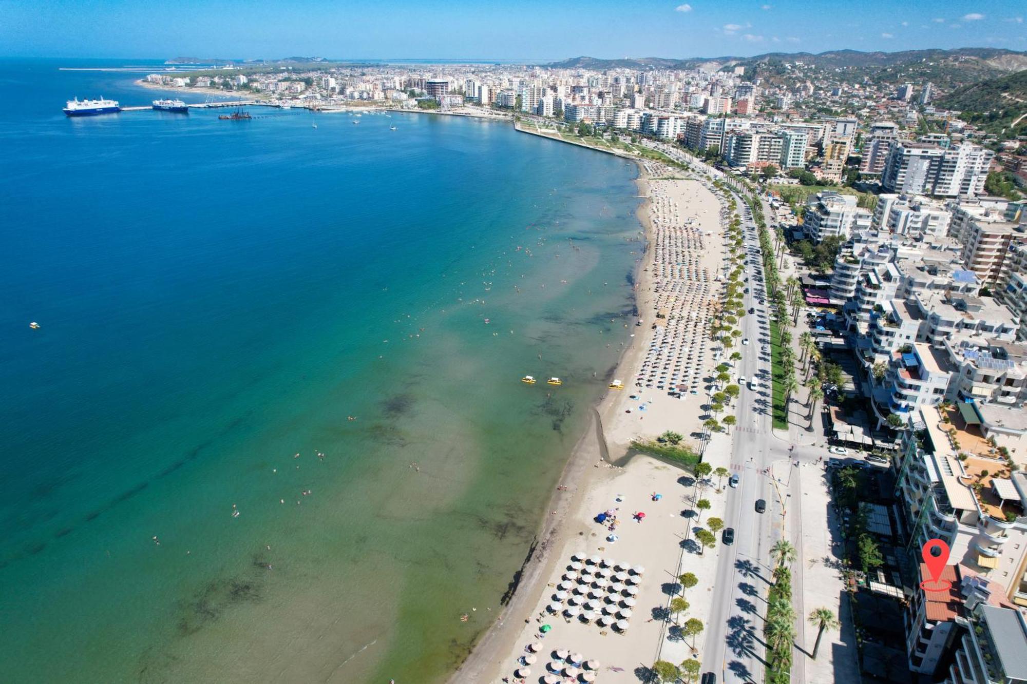 Miramare Boutique Hotel Vlora Kültér fotó